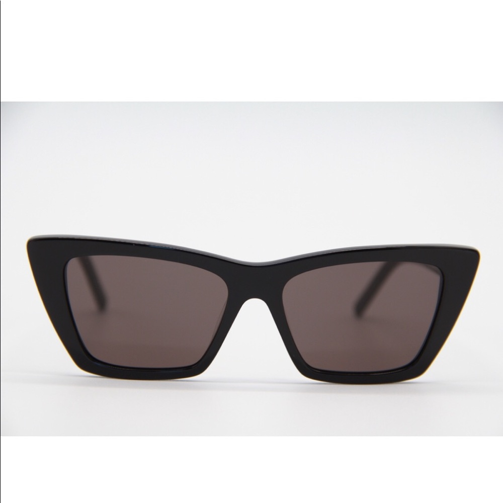 New Saint Laurent Mica SL276 001 New Cat Eye Sunglasses Saint Laurent SL 276 - Picture 3 of 15